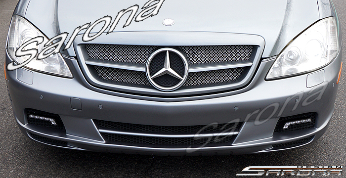 Custom Mercedes S Class  Sedan Front Bumper (2007 - 2009) - $690.00 (Part #MB-145-FB)